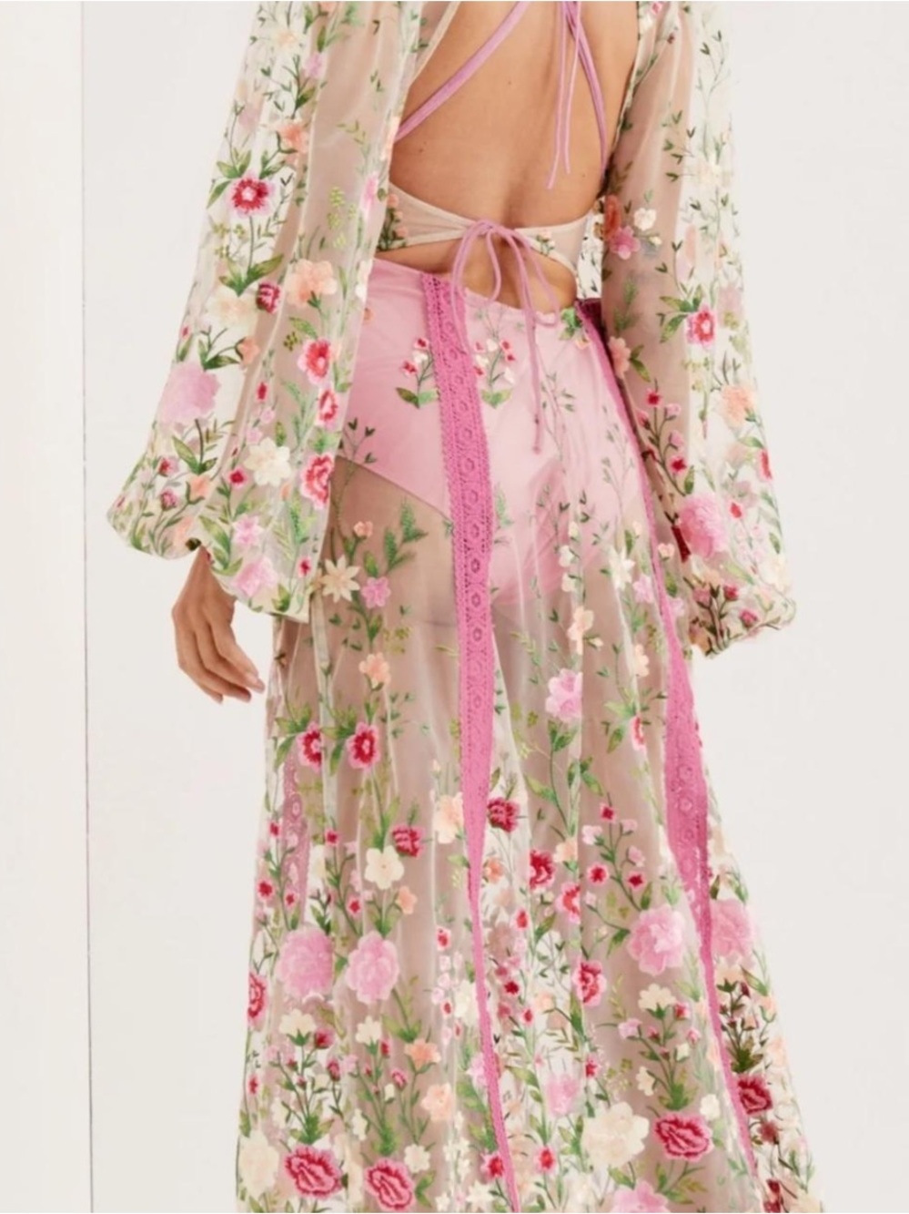 For love & lemons Luna maxi dress - Picture 3 of 5
